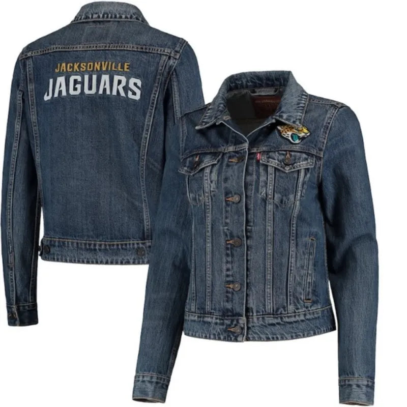 Jacksonville-Jaguars-Denim-Jacket