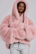 Jaded London Mara Oversized Faux Fur Coat