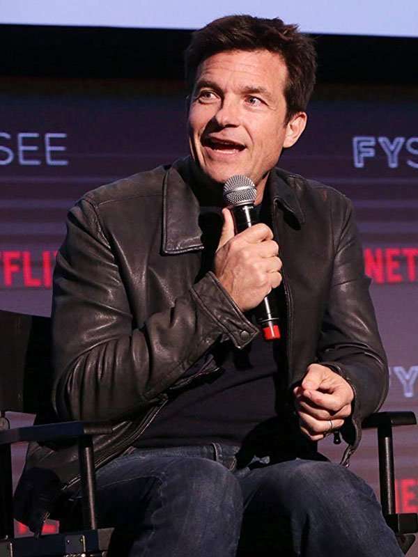 Tv Series Ozark Jason Bateman Black Leather Jacket