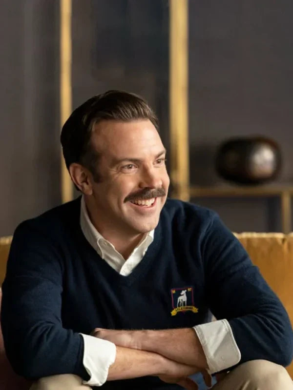 Jason-Sudeikis-Ted-Lasso-Blue-Sweater-Paragon-Jackets