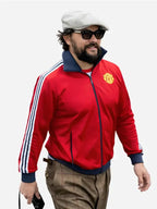 Jason Momoa Adidas Manchester United Red Track Jacket