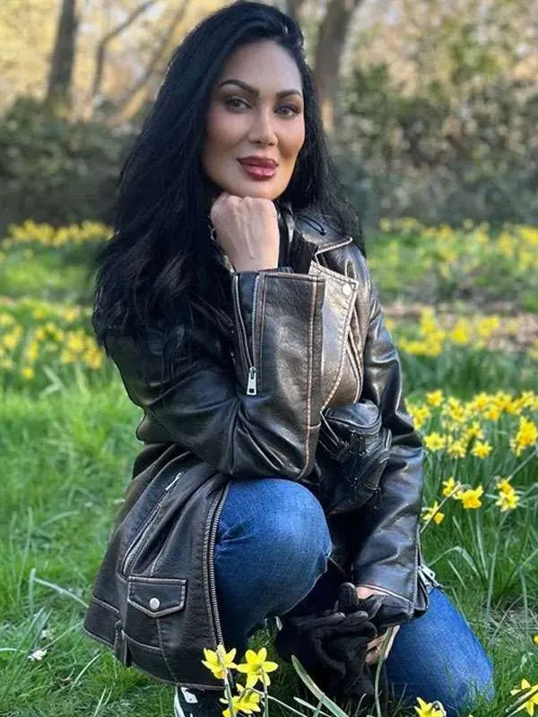 Doctor Plague Jeanine Nerissa Sothcott Leather Jacket