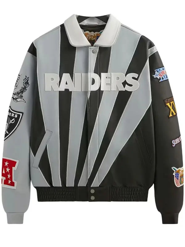Jeff Hamilton Raiders Leather Jacket