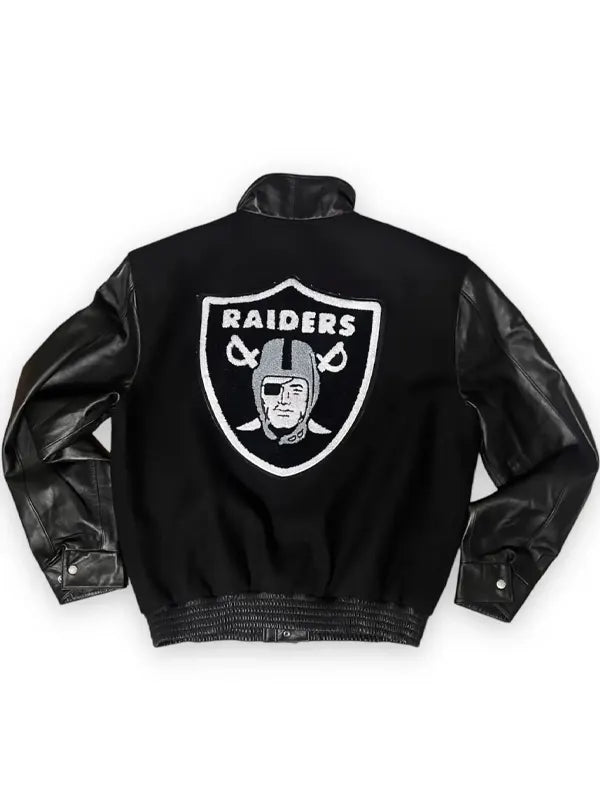 Jeff Hamilton Raiders Leather Jacket