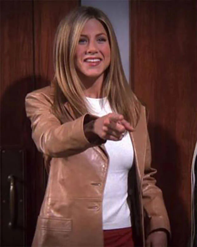 Jennifer-Anniston-Brown-Genuine-Leather-Coat-Friends