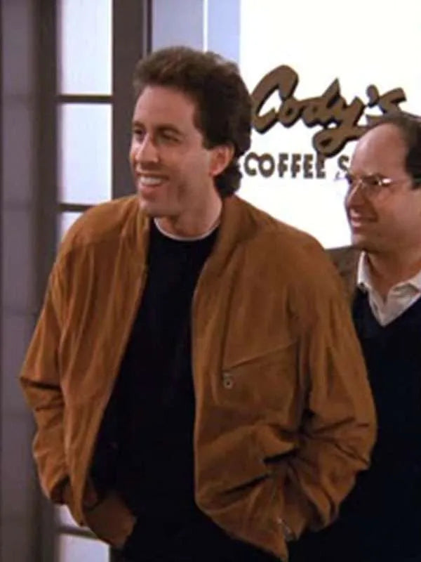 Seinfeld Jerry Seinfeld Brown Bomber Jacket