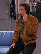 Seinfeld Jerry Seinfeld Brown Bomber Jacket