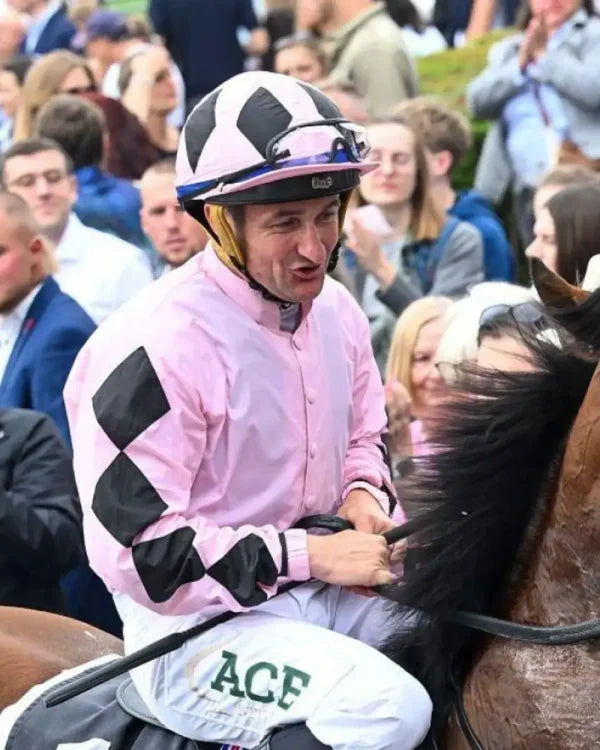 Jockey Shane Foley Dallmayr Cup 2026 Pink Jacket