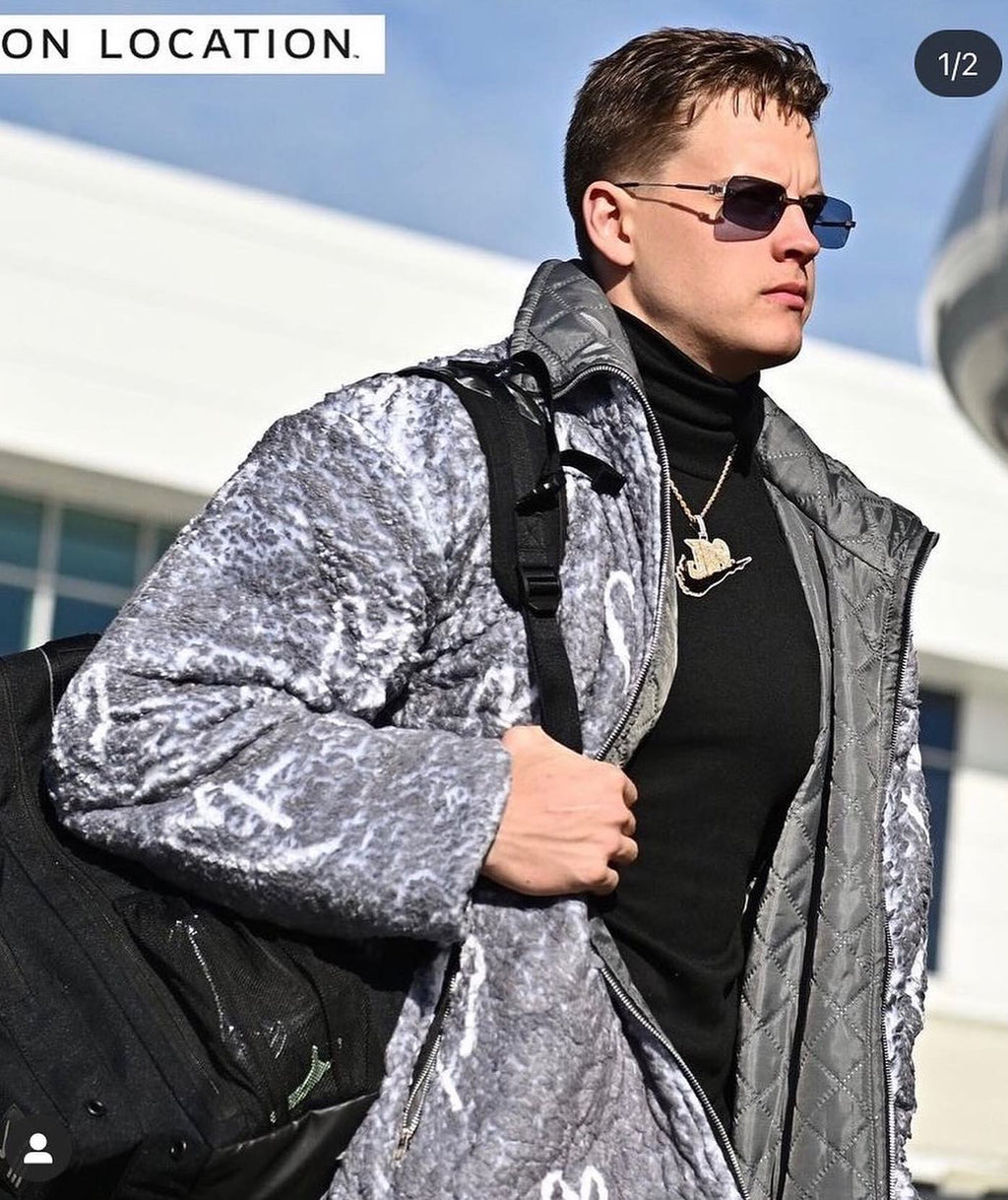 Joe Burrow Fur Coat For Sale