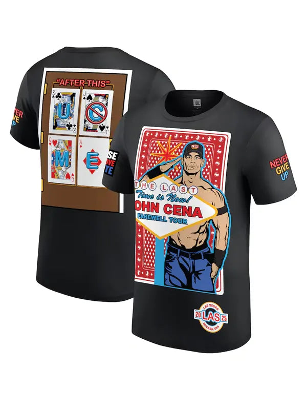John Cena Farewell Tour Shirt Black