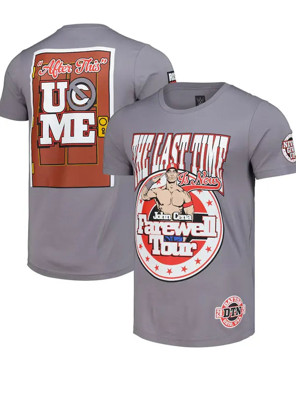 John Cena Farewell Tour Shirt Grey