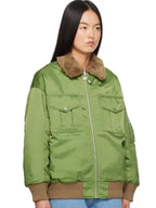Jordan Green Bomber Jacket