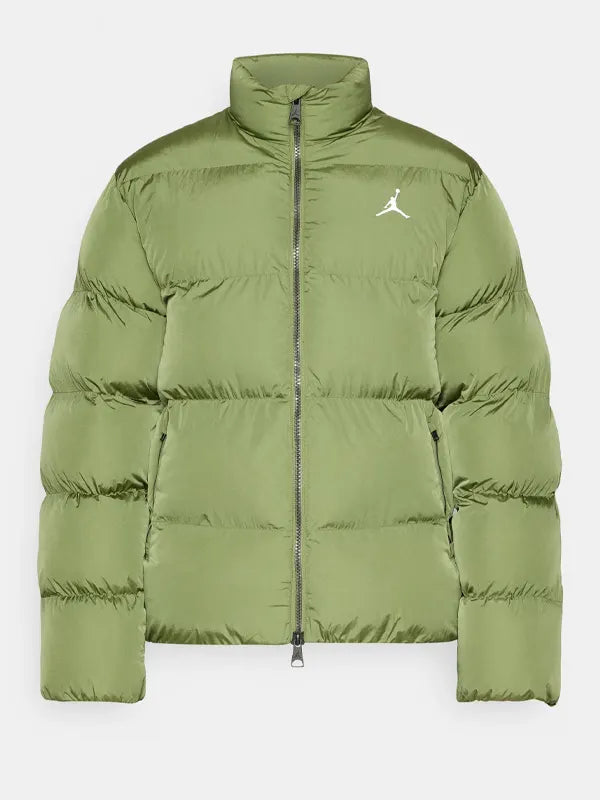 Jordan Green Puffer Jacket