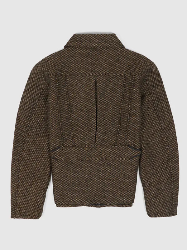 Ride Or Die S01 Hannah Waddingham Brown Jacket