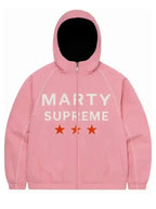 Justin-Bieber-Marty-Supreme-Jacket-Pink