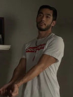 Justin-Chien-TV-Series-The-Brothers-Sun-2024-Charles-Sun-Soupreme-White-T-Shirt