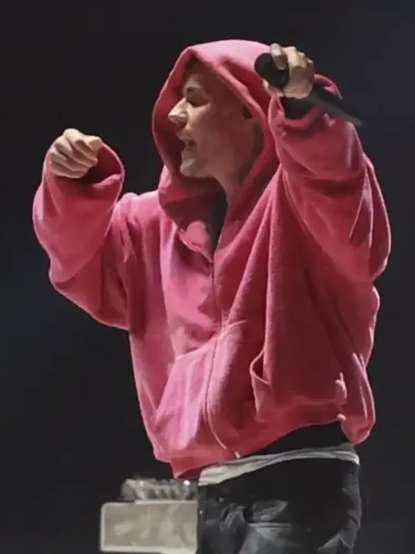 Justin Bieber Coachella Zip Up Hoodie