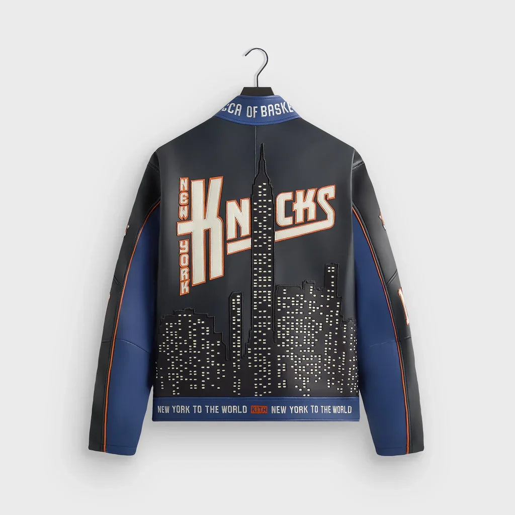 Kith Knicks Leather Jacket