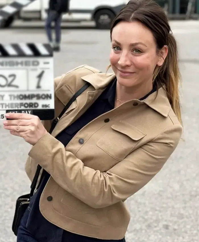 Kaley Cuoco Vanished 2026 Cotton Jacket