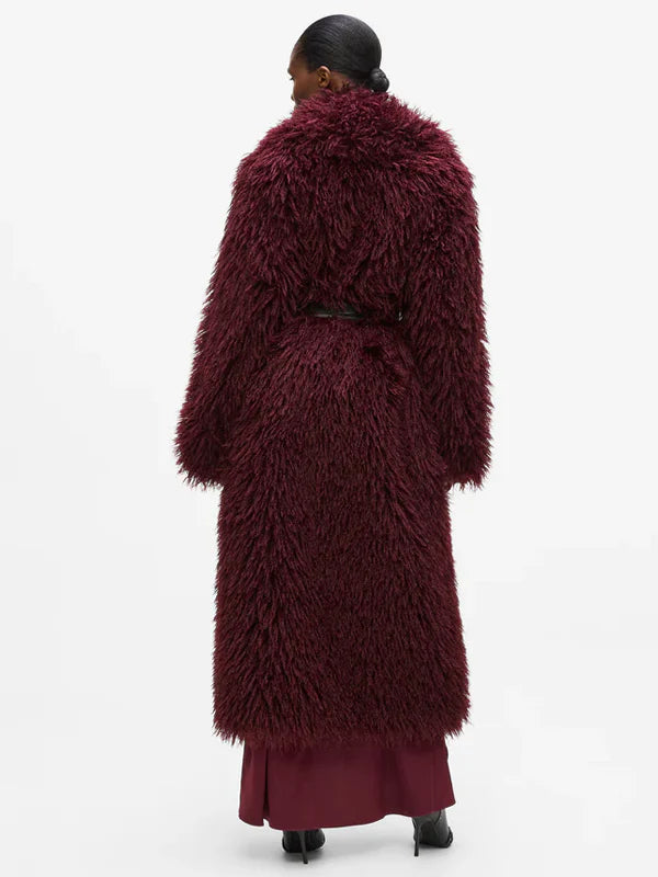 Karl-Lagerfeld-Faux-Fur-Coat-Back-Look