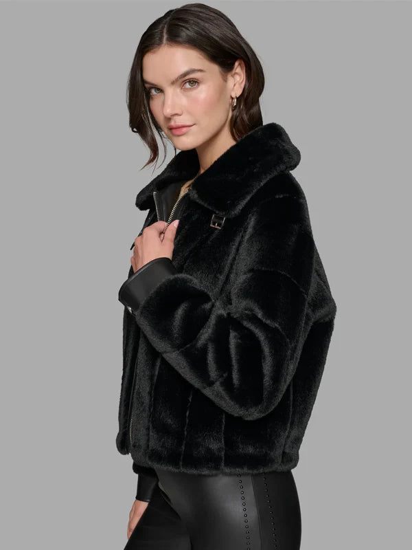 Karl-Lagerfeld-Paris-Faux-Fur-Jacket-Back