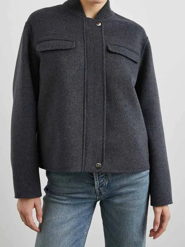 NCIS S23 Katrina Law Wool Jacket