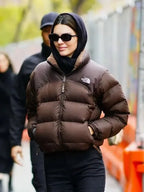 Kendall-Jenner-Brown-North-Face-Jacket