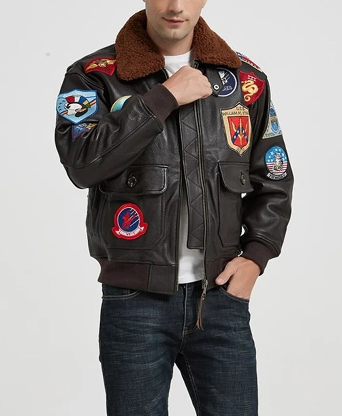 Kennedy Air Force Flight Aviator Jacket In USA