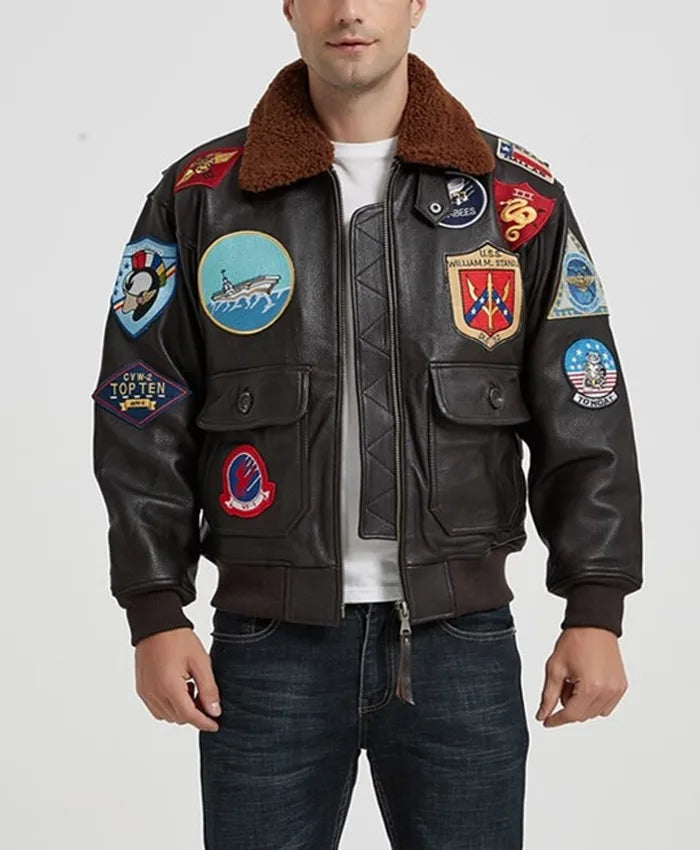 Kennedy Air Force Flight Aviator Jacket