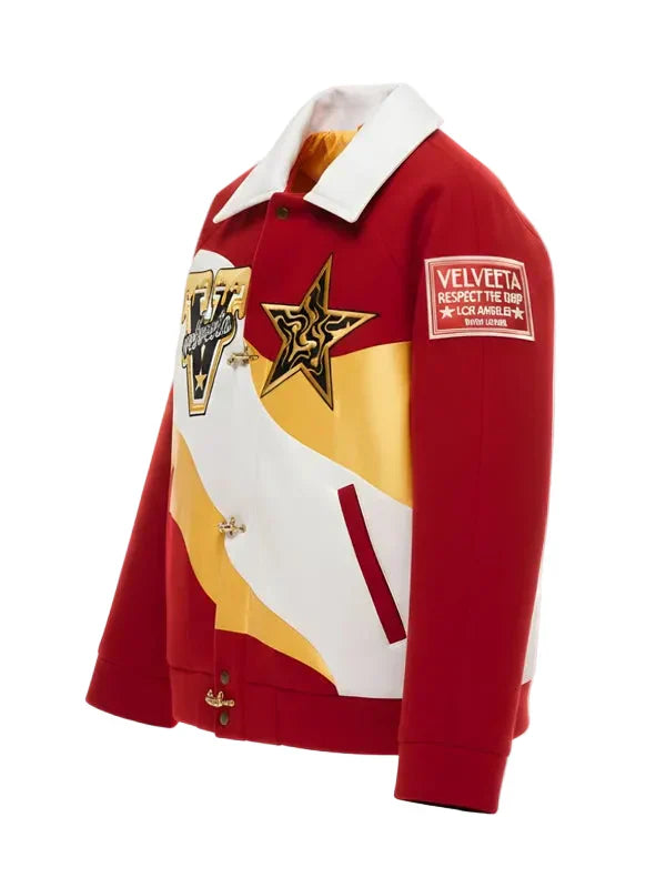 Kevin Leonel x Velveeta Varsity Jacket