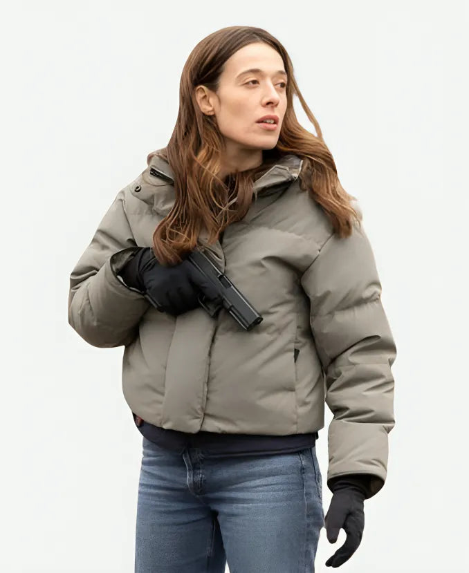 Kim Burgess Chicago Med S11 Puffer Jacket