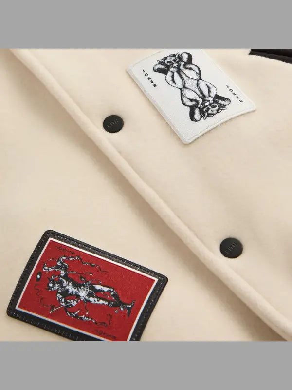 Batman Joker Wool Coaches Jacket