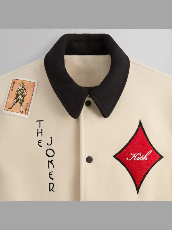 Batman Joker Wool Coaches Jacket