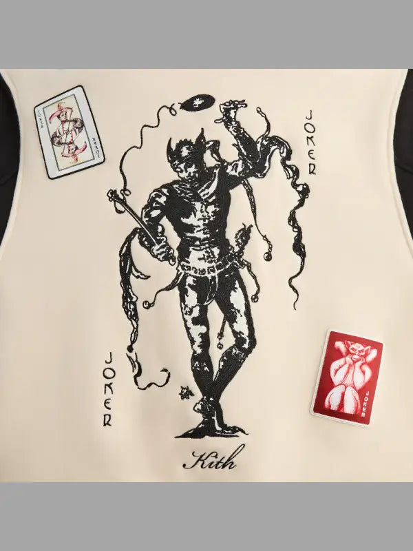 Batman Joker Wool Coaches Jacket