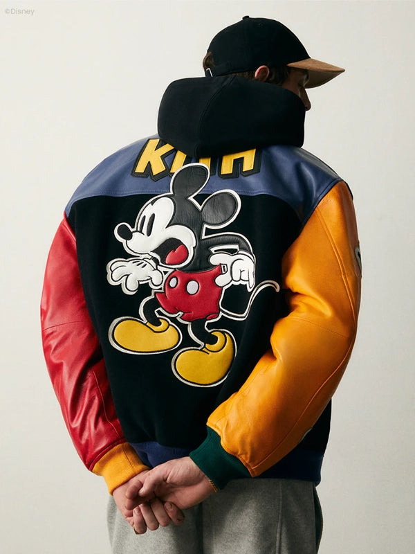 Kith-Mickey-Mouse-Leather-Jacket-Back
