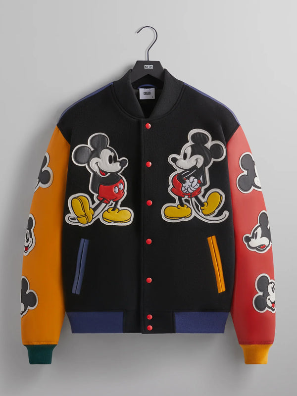 Kith-Mickey-Mouse-Leather-Jacket