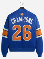 Kith for Knicks 2026 Champions Satin Bomber Jacket