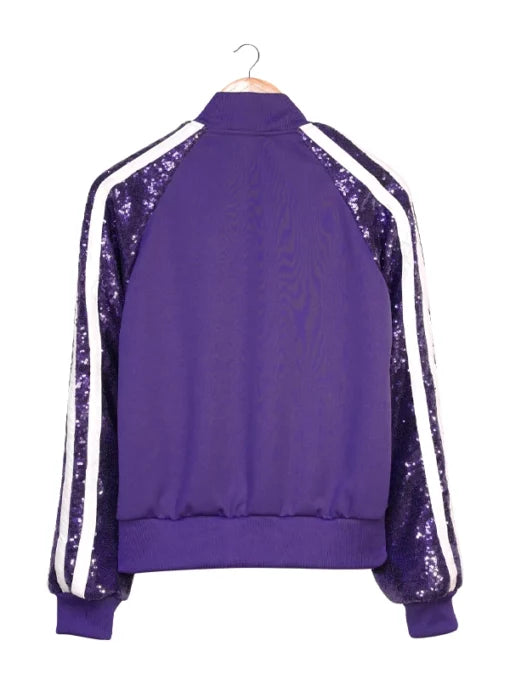 Korn X Adidas Purple Sequin Track Jacket