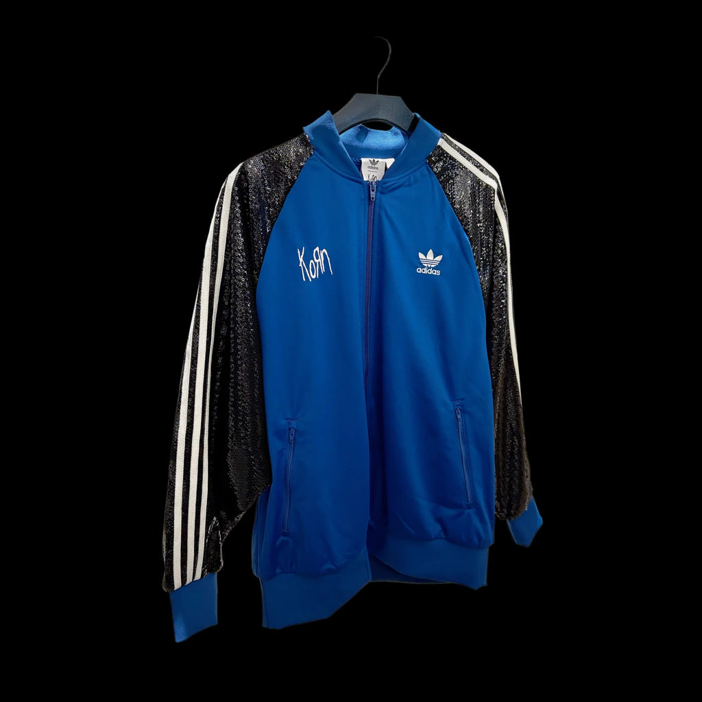 Korn X Adidas Black Sequin Track Jacket