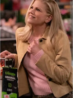 Kristen Johnston Laenne S02 Tan Jacket