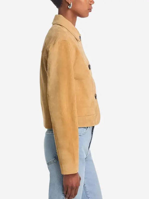 Kristen Johnston Laenne S02 Tan Jacket