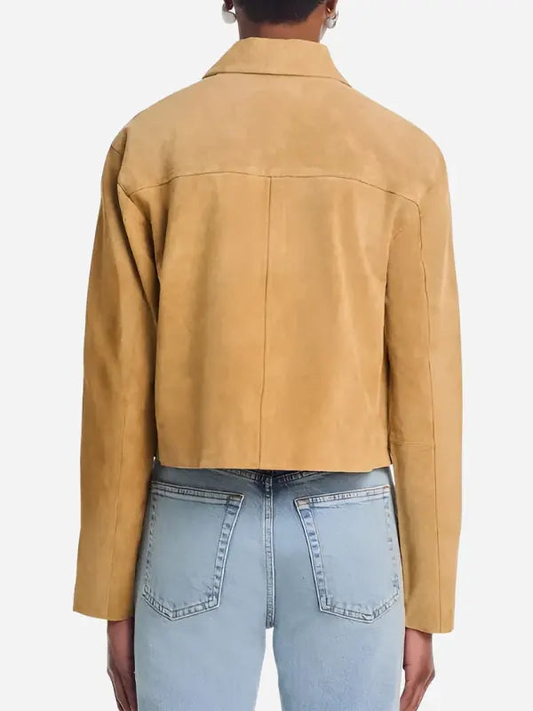 Kristen Johnston Laenne S02 Tan Jacket