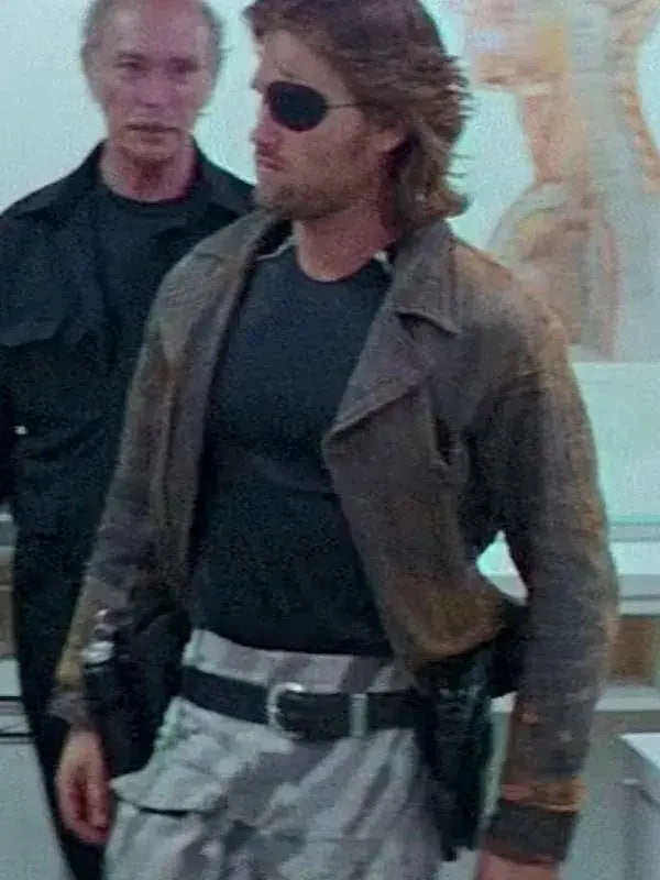 Kurt Russell Escape from New York Leather Jacket