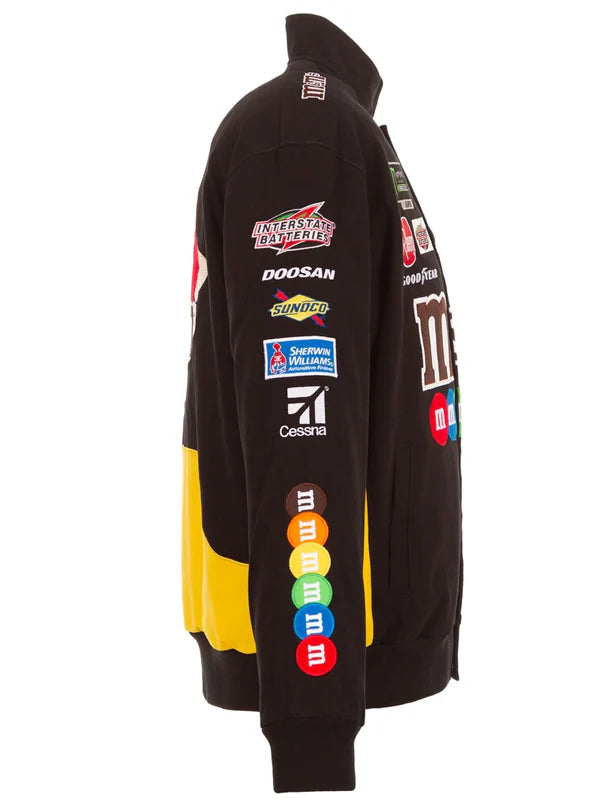 Kyle-Busch-Black-M&M-Jacket-Right-View