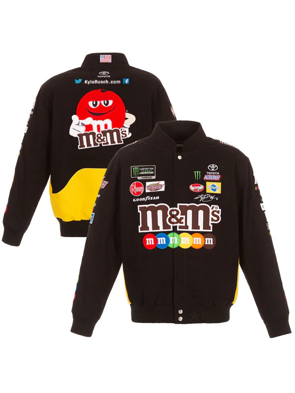 Kyle-Busch-M&M-Jacket-Black
