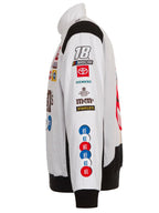 Kyle-Busch-M&M-Nascar-White-Jacket-Left-View