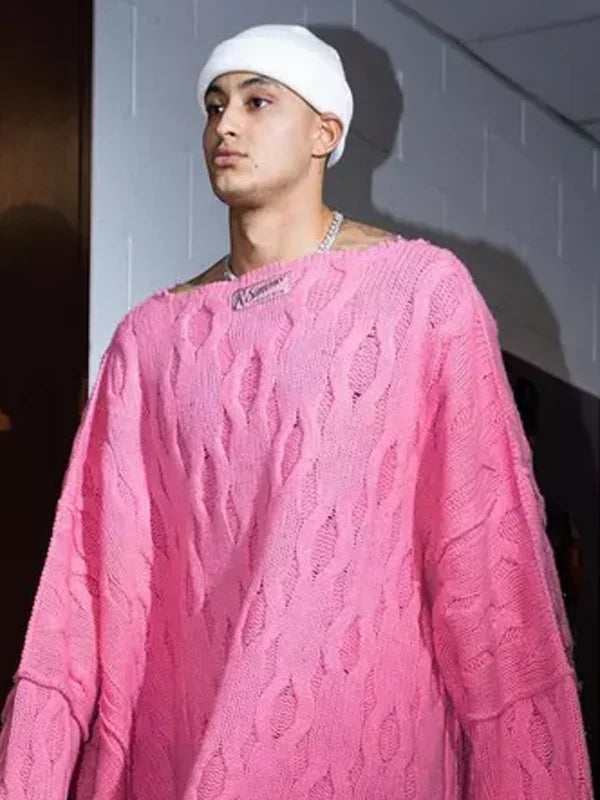Kyle Kuzma Pink Sweater For Sale