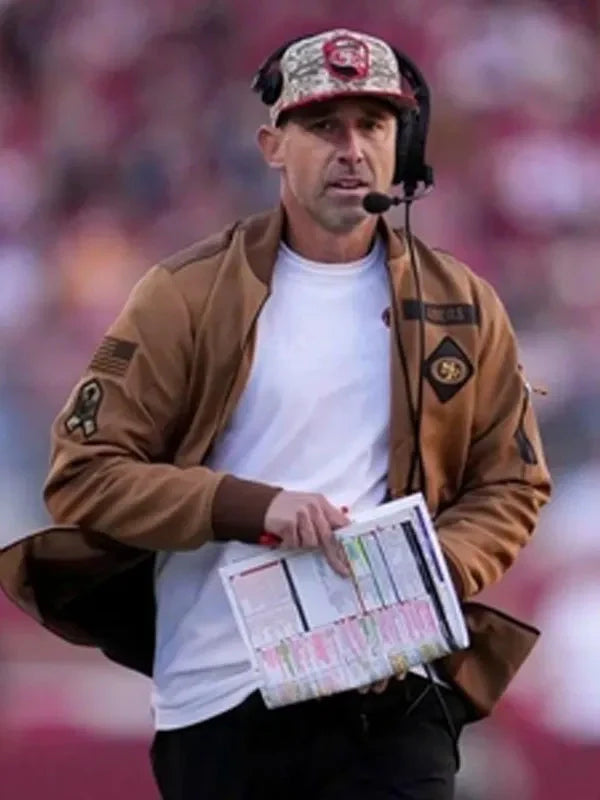 Kyle-Shanahan-49ers-Salute-To-Service-Jacket