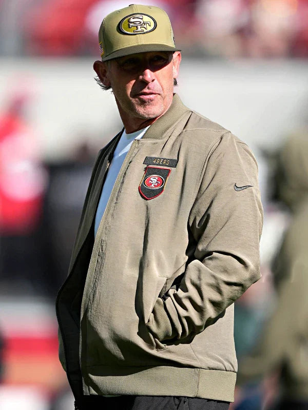 49ers Salute To Service Bomber Jacket