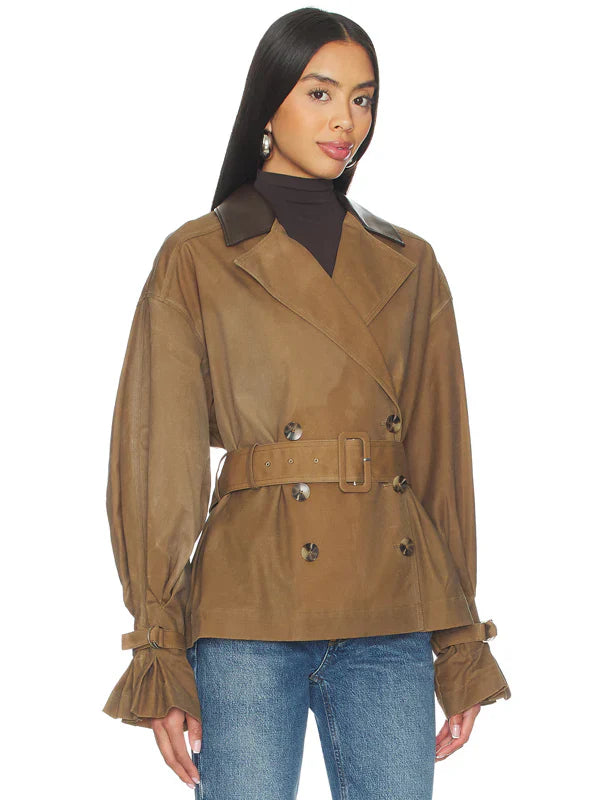 LPA-Womens-Cara-Trench-Jacket-In-Brown